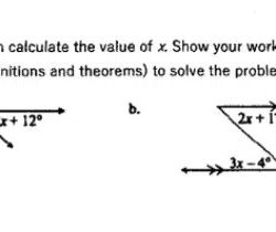 Congruent triangles find values work geometry show so