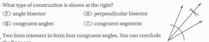 Geometry midterm exam review answers