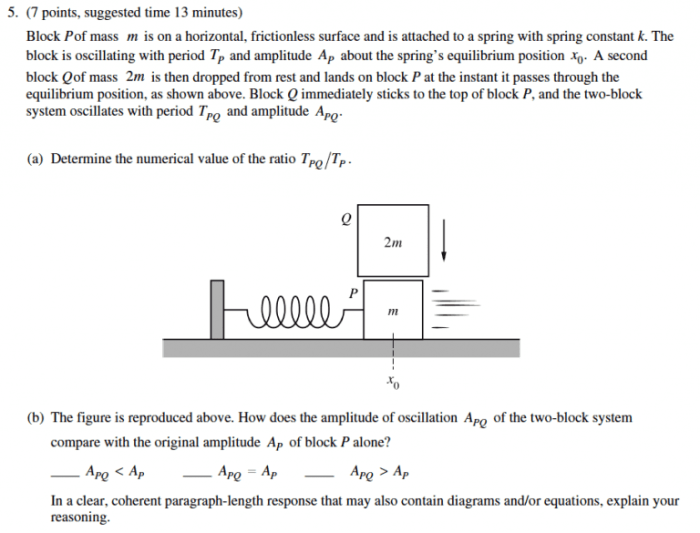 Ap physics 2022 practice exam 1 mcq