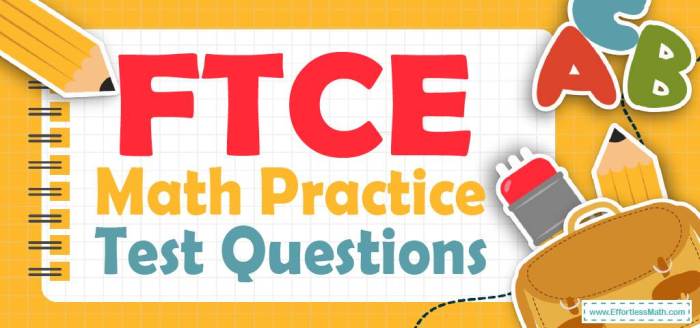 Ftce practice test math 6-12