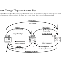 Heat and phase changes worksheet answer key